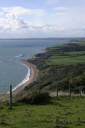 Looking west over Ringstead