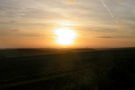 Ridgeway sunset